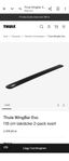 Thule Wingbar Evo svart 118cm