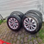 VW ORIGINAL ALU-FÄLGAR TIGUAN II 215 65 R17 KAROQ TAROCCO mm