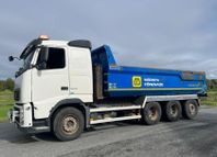 Schaktbil Volvo FH 540 8x4 Tridem med tipp