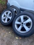 17’ VW Fälgar med vinterdäck 5x112