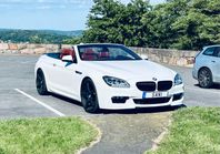 BMW 640i cab M-Sport med låga mil 