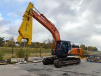 Hitachi ZX 350 LCN-7 med Genesis GXT 555 skrotsax 