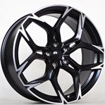 19" Cupras 1 Matt black/pol 5x112 (Seat Cupra VW) FRI FRAKT