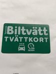 Biltvättkort Tynnereds biltvätt laddat med 1600kr