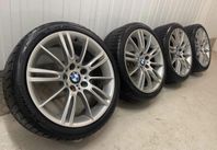 Original 18” Bmw 193m fälgar med 6mm Michelin vinterdäck fri