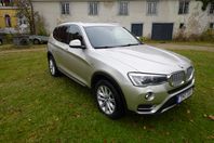 BMW X3 xDrive20d xLine Euro 6  D-värmare | Drag | 0,54l/mil