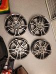 16" Subaru original fälger  5/100 ET55 med TPMS sensorer