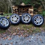 Dubbdäck VW T-cross 17" 5/100