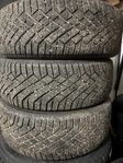 4 Continental VikingContact7 205/55R17 m. 6-7 mm kvar!