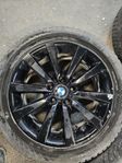 BMW fälgar 18 tums / hakkapeliitta 10 dubbdäck 245/45R18