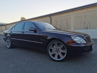 Fin Mercedes-Benz S 600 L Bi-Turbo V12 500HK 20" lågmil