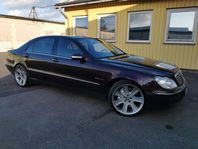 Fin Mercedes-Benz S 600 L Bi-Turbo V12 500HK 20" lågmil