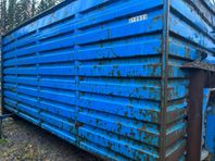 3st 40 kubiks lastväxlarcontainer