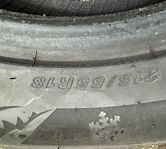 Vinterdäck 215/55 R18