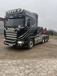 Scania R490 8x4 lastväxlare plog/salt/sandutrustad