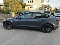 Tesla Model 3 Performance, AWD Refresh Autopilot Pano V-Hjul