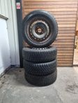 Michelindäcken med dubbar 185/65 R15 