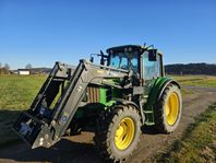 Traktor John Deere 6230 Premium inkl lastare och plog