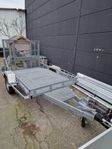 Maskintrailer 1500kg 