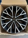 2 st Volvo original 22” 10 open spoke aluminiumfälgar