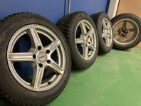 Vinterhjul dubbade 205/55 R16