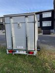 W-T Trailer 280 Skåpsläp 750 kg obromsat ( OBS Fynd) 