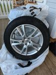 18” Volvo original fälgar dubbade vinterhjul V90 vinterdäck 