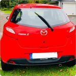 MAZDA 2 1.3 MZR 2008 Röd Bensin 5-dörrar Bil