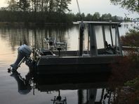 Fet Fiskebåt Aluminium Pilothouse L