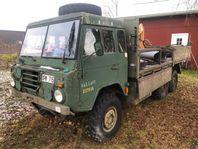 Volvo 6x6 med flak och kran 