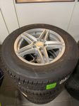 235/65R17 Vinterhjul Land rover discovery KUMHO dubbfritt