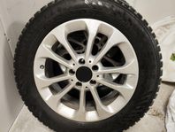 Dubbade vinterdäck 17 tums fälgar  215/60 R17 (5x112) 