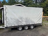  maskin/kapellsläp Hulco 2016  3500kg