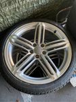 Audi original fälg 19”  dubbdäck 255/35R19 