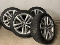 Bmw 245/45-19 MS + 245/50-18 dubb + 19 tum sommarhjul