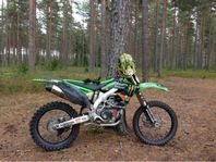 Kawasaki 450 2011 14tim, rekluse, HGS, isdäck, +mycket mer