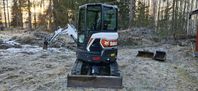 Bobcat E27Z 565 tim 2021 3 st Skopor Ny Servad. inkl Frakt