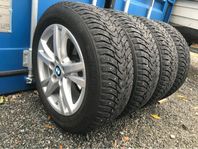 BMW komplett hjul Nokian dubbdäck 205/60R16 FRT