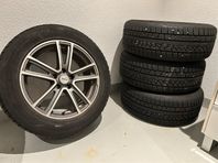 235/55 R17 Dubbfria vinterdäck & Fälg 