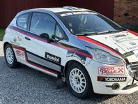 Peugeot 208 R2 Rallybil