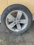 Odubbade vinterdäck vw tiguan 5x112