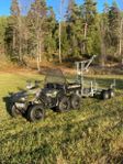 Polaris Sportsman 500 6x6 med kärra