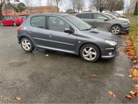 Peugeot 206 obesiktigad/avställd