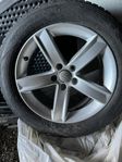 17” Audi lättmetallfälg m Nokian Hakkapeliitta R2  225/55R17