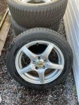 Audi A4 Friktionsdäck + Fälgar Hankook 205/55R16 94T (M+S)