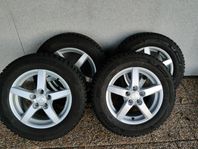 4 st BRIDGESTONE dubbdäck, Seat, Golf, Passat, Caddy, Skoda