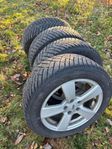 Dubbdäck 215/55R16 på aluminumfälg