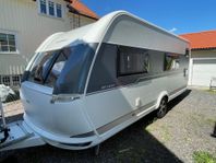 Hobby 560 KMFE De Luxe Edition Barnkammare. Ev Byte bil