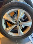 19” Audi originalfälgar med Goodyear friktionsdäck 