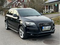 Audi Q7 3.0 TDI 7-sits S-Line Full utrustad panorama DVD